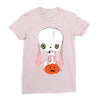 skull bunny Ladies Fitted T-Shirt