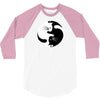 yin yang cat 3/4 Sleeve Shirt
