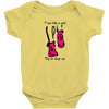i run like a girl try to keep up Baby Bodysuit