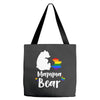 mama bear gay pride Tote Bags