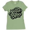 good type Ladies Fitted T-Shirt