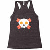 Bacon Egg Skull Racerback Tank