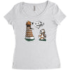 are you my mummy   orange version Women's Triblend Scoop T-shirt
