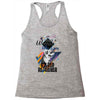 who loves golden retriever Racerback Tank