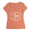 awesome sauce asian humor rooster funny cool Women's Triblend Scoop T-shirt