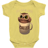 owl coffee Baby Bodysuit