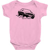 mercedes benz w126 Baby Onesie
