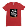 Anti Social Social Club Ladies Fitted T-Shirt