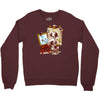 triple beagle portrait Crewneck Sweatshirt