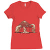 amateur night Ladies Fitted T-Shirt