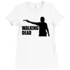 walking dead Ladies Fitted T-Shirt