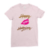 happy halloween new Ladies Fitted T-Shirt