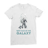 best dad in the galaxy Ladies Fitted T-Shirt