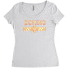 domino Women's Triblend Scoop T-shirt