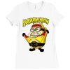 hulkaminion   yellow outfit Ladies Fitted T-Shirt