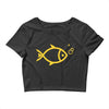 gold fish Crop Top