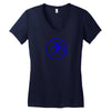 fast speed bicycle bike biking sport athlete geek gift idea tee shirt Women's V-Neck T-Shirt