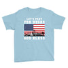 Lets Pray For Vegas, God Bless Youth Tee