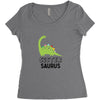 Sister Saurus Women's Triblend Scoop T-shirt