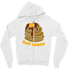 hot mess pancakes Zipper Hoodie