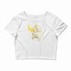 the moon Crop Top