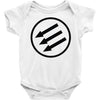 antifa arrows Baby Bodysuit
