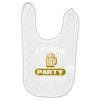 bachelor party drinking team wedding groomsmen bridal funny Baby Bibs