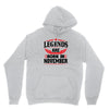 Legends Are Born In November Youth Hoodie