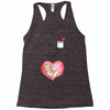 Mom and Baby are Connected to the Heart Racerback Tank
