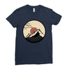 vinly record Ladies Fitted T-Shirt
