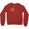 floral Crewneck Sweatshirt