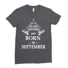 The Best Teachers Are Born In September Ladies Fitted T-Shirt