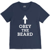 obey the beard funny V-Neck Tee