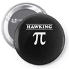 Steven Hawking Pin-back button