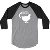 chiken butt 3/4 Sleeve Shirt