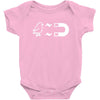 chicken and magnet Baby Bodysuit
