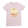 roshi's gym Ladies Fitted T-Shirt