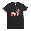 combo meal Ladies Fitted T-Shirt