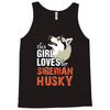 This Girl Loves Siberian Husky Tank Top