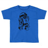 r2 d2 retro star wars sci fi lucas Toddler T-shirt