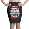 proud daughter dad Pencil Skirts