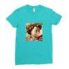 michelangelo the prophet isaiah bubble gum Ladies Fitted T-Shirt