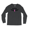 angel wing believe breast cancer Long Sleeve Shirts