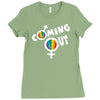 coming out Ladies Fitted T-Shirt