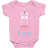 i choose to be a unicorn 2 Baby Bodysuit