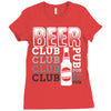 Beer Club Pub Ladies Fitted T-Shirt