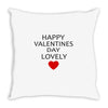 happy valentine day lovely Throw Pillow
