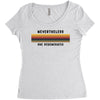 13th doctor jodie whittaker Women's Triblend Scoop T-shirt