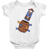 pop up knuckles1 Baby Onesie