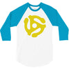 45 stereo adapter 3/4 Sleeve Shirt